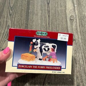 Lemax Christmas Village Collection Vintage 1997 The Furry Freeloader with Box